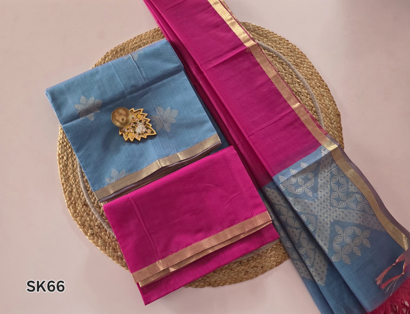 Silk Cotton Salwar Set - SK66 - Image 2