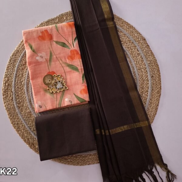 Handpainted Pure Cotton Salwar Set - PK22