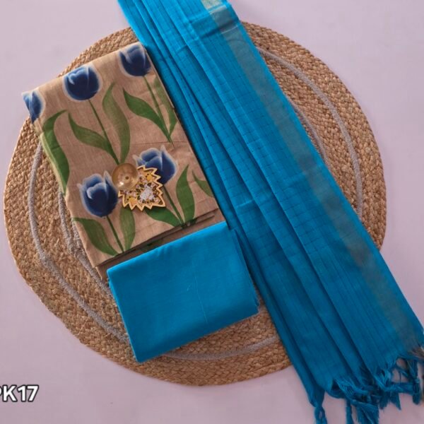 Handpainted Pure Cotton Salwar Set - PK17