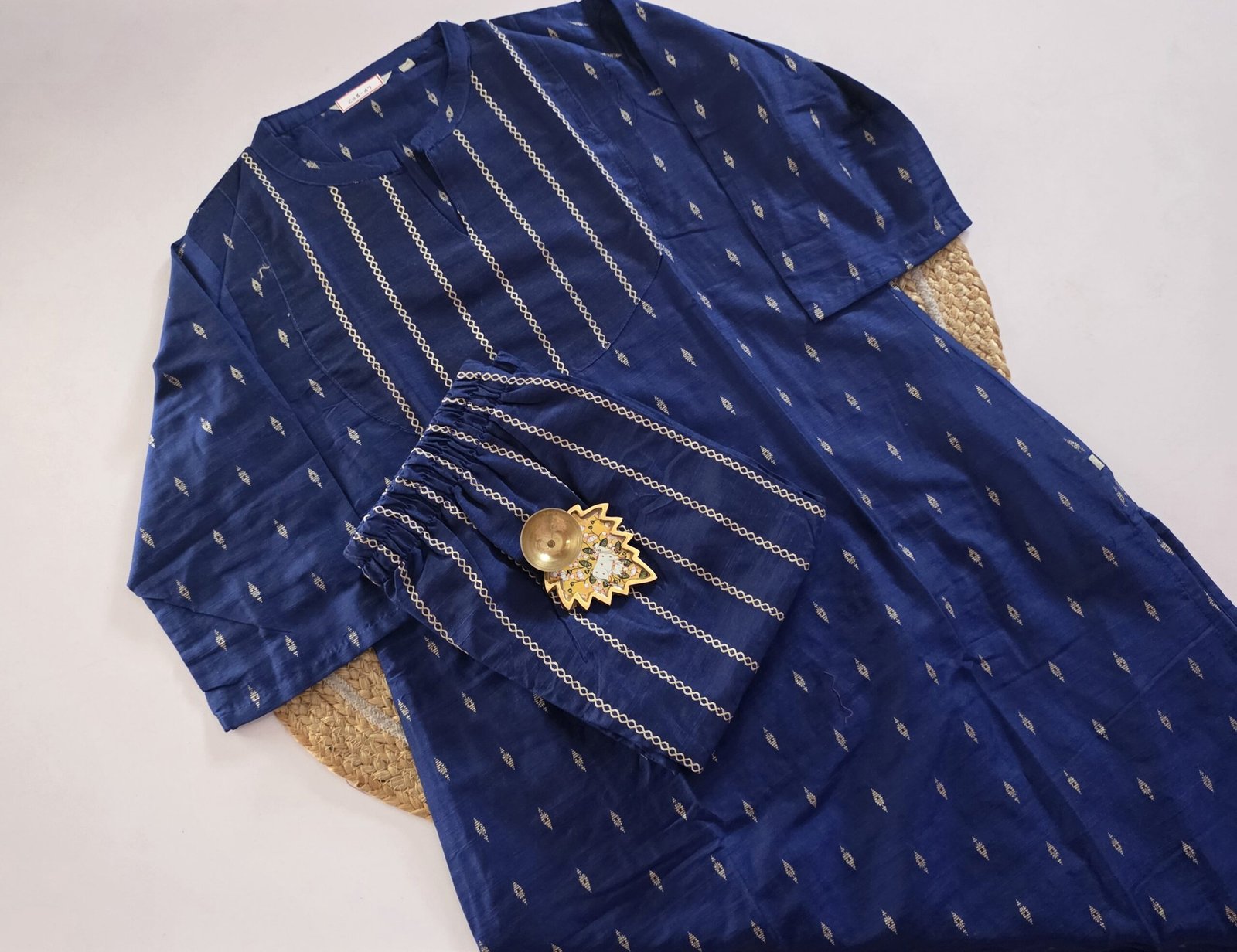 Raw Silk Co Ord Set - COS47