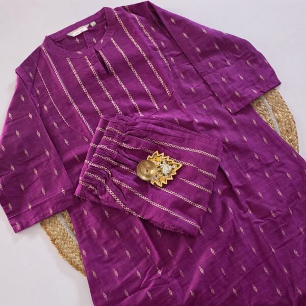 Raw Silk Co Ord Set - COS49