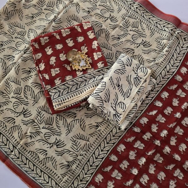 Linen Cotton Jaipur Salwar Set - JCK63
