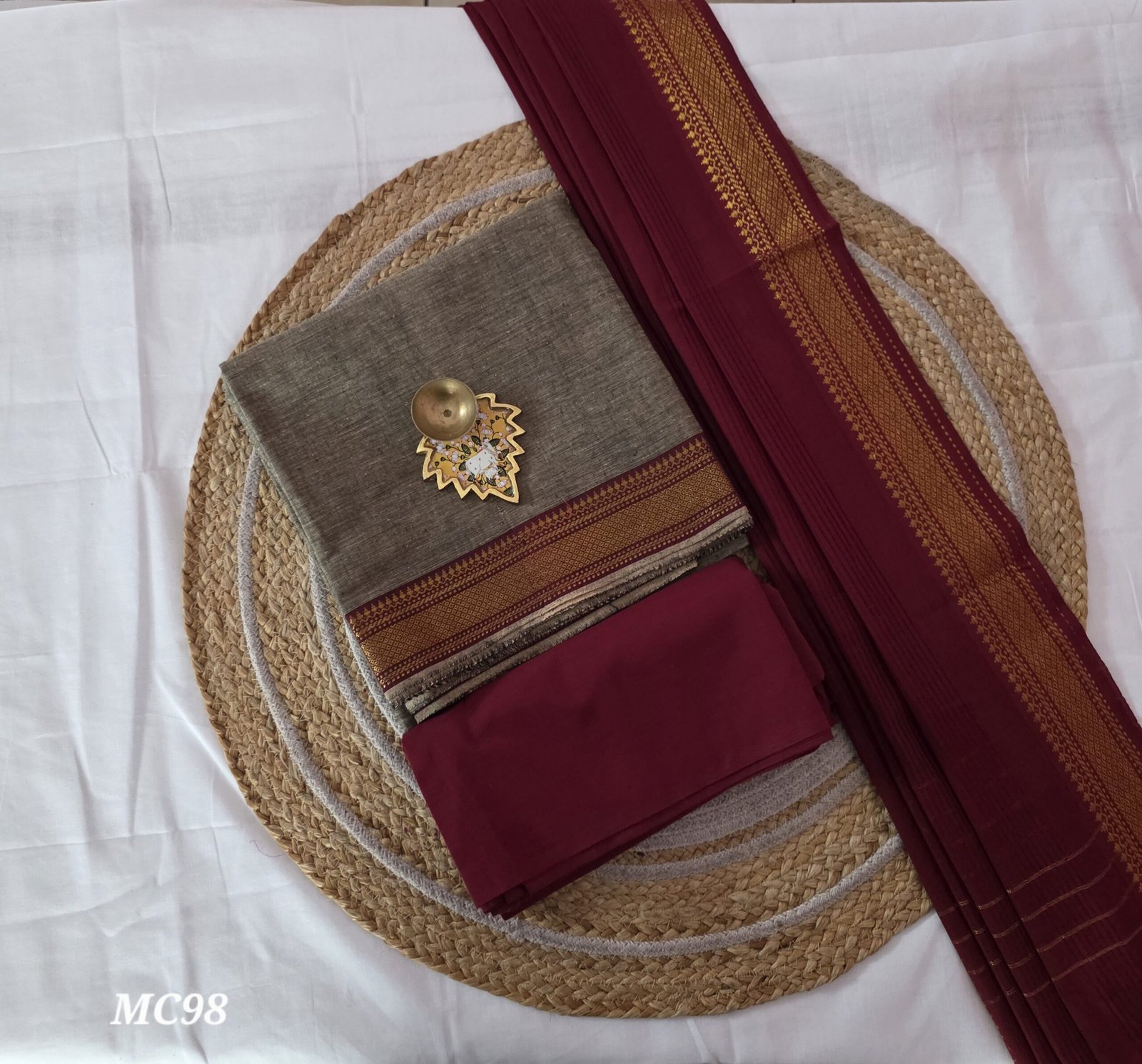 Mangalgiri Salwar Set - MC98 - Image 2