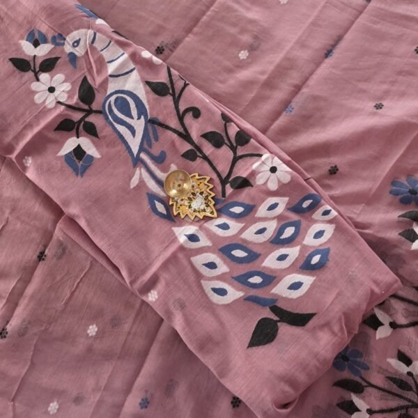 Jamdhani Silk Cotton Top & Dupatta Set - JD01